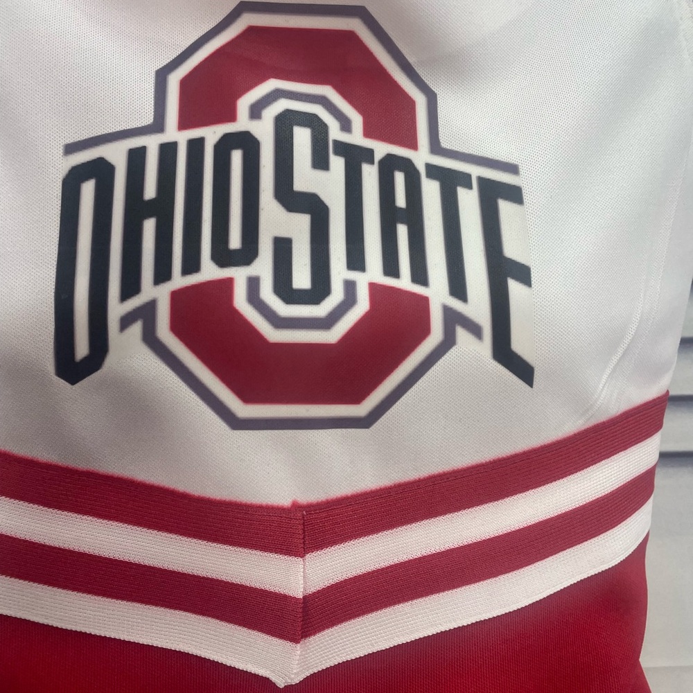Ohio State Cheerleading uniform Red and White - Picture 5 of 5